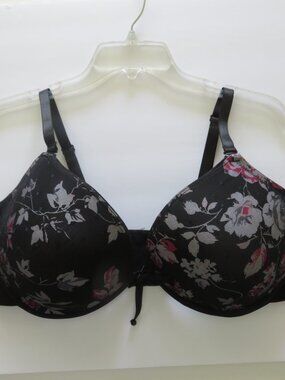 (#134) Torrid Curve floral lace bra 40DDD